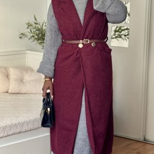 Veste sans manche Amina