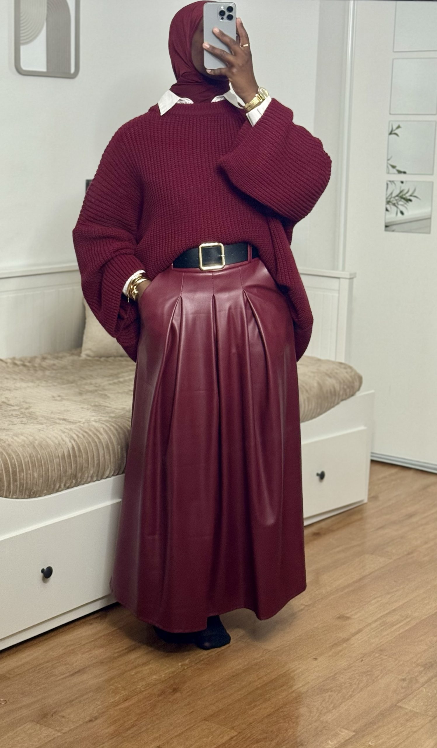 Jupe en similicuir – Image 5