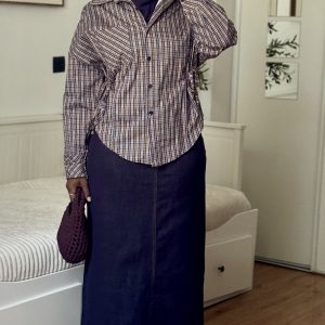 Chemise à carreaux