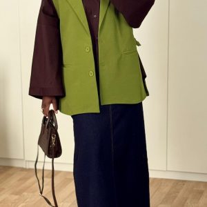 Blazer Albane oversize sans manche